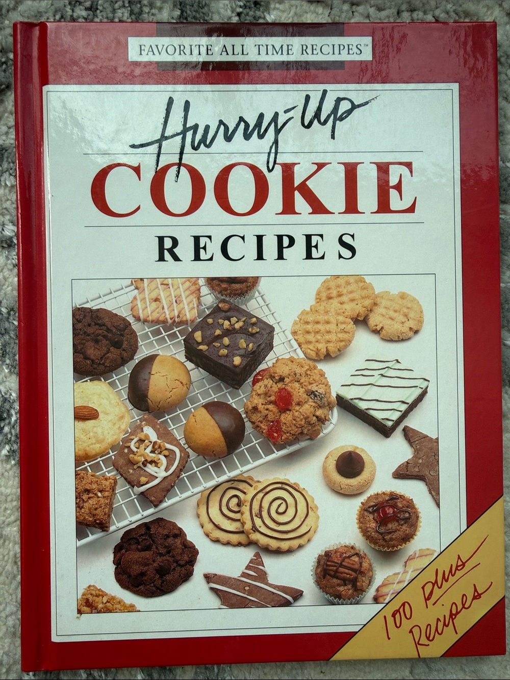 Cookie Recipes Cookbook - Red